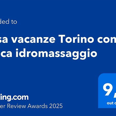 Casa Vacanze Torino Con Vasca Idromassaggio Exterior foto