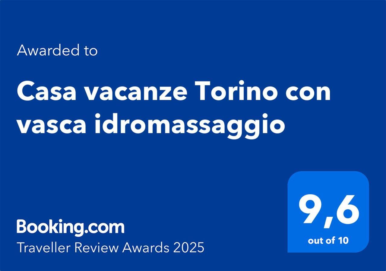 Casa Vacanze Torino Con Vasca Idromassaggio Exterior foto